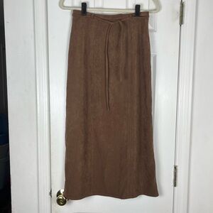Vintage Talbots Petites Maxi Skirt Sz 6 Minimalist